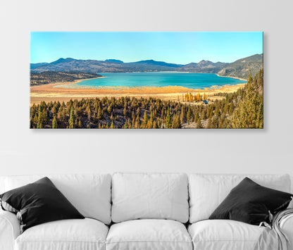 Western Ranch Landscape Panoramic Art Photography | Eagle Lake California