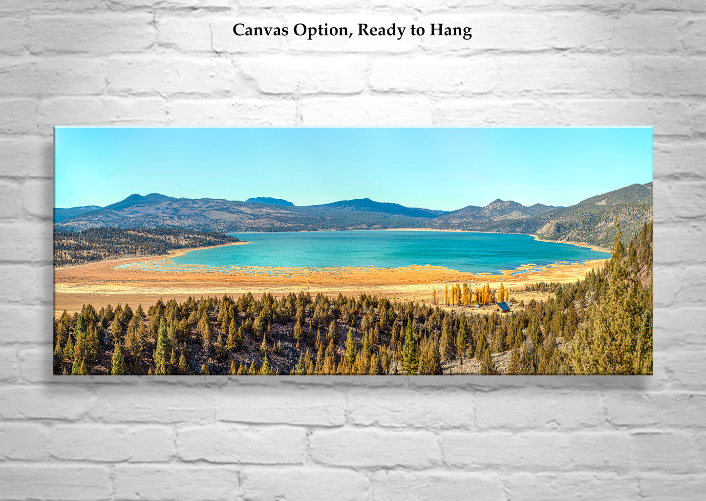 Western Ranch Landscape Panoramic Art Photography | Eagle Lake California