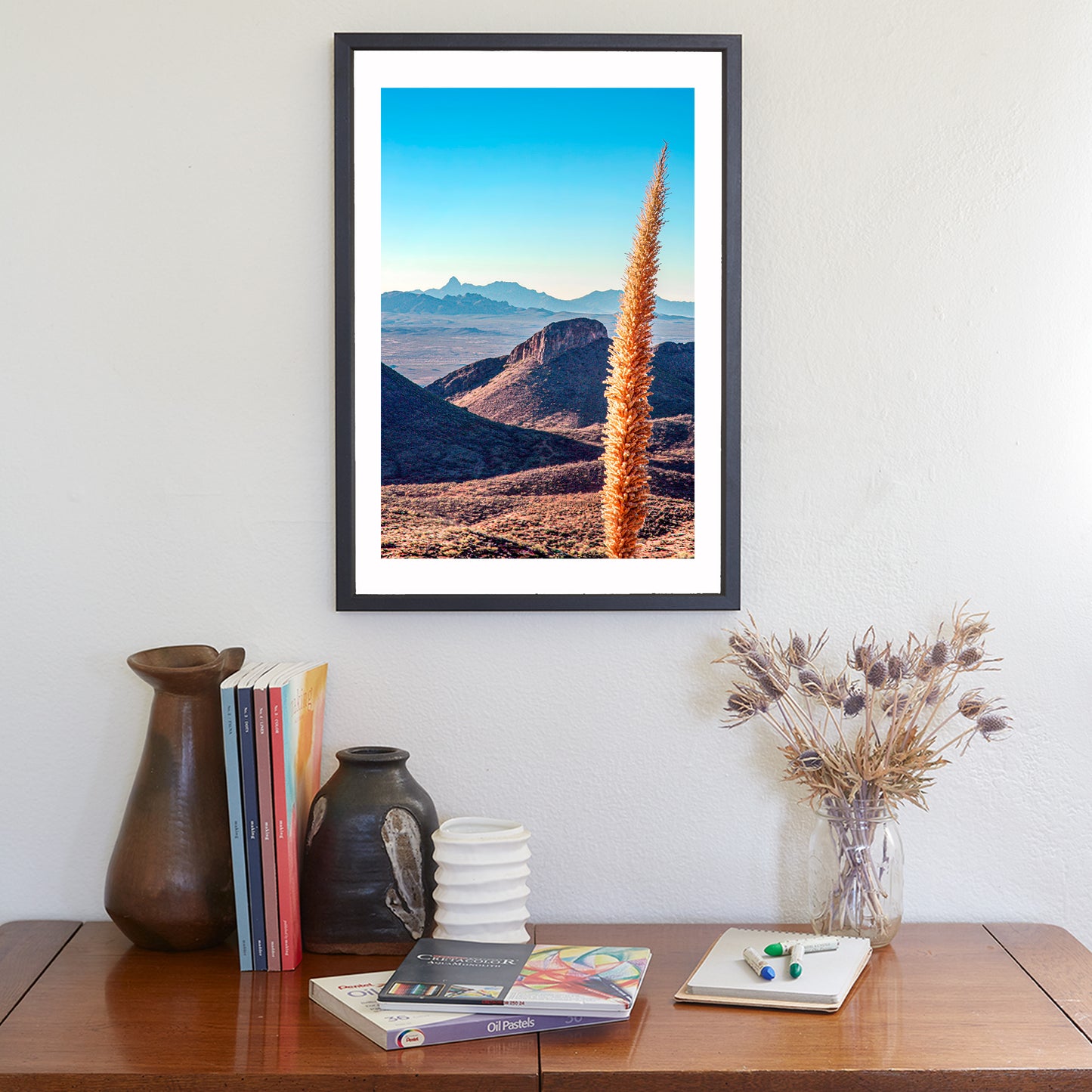 Mount Hopkins Road – Santa Rita Mountains Sotol Agave Print