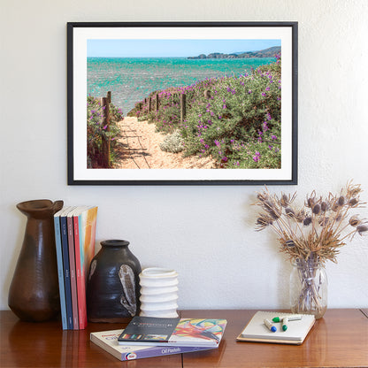 Baker Beach San Francisco and Marin Headlands Art Print