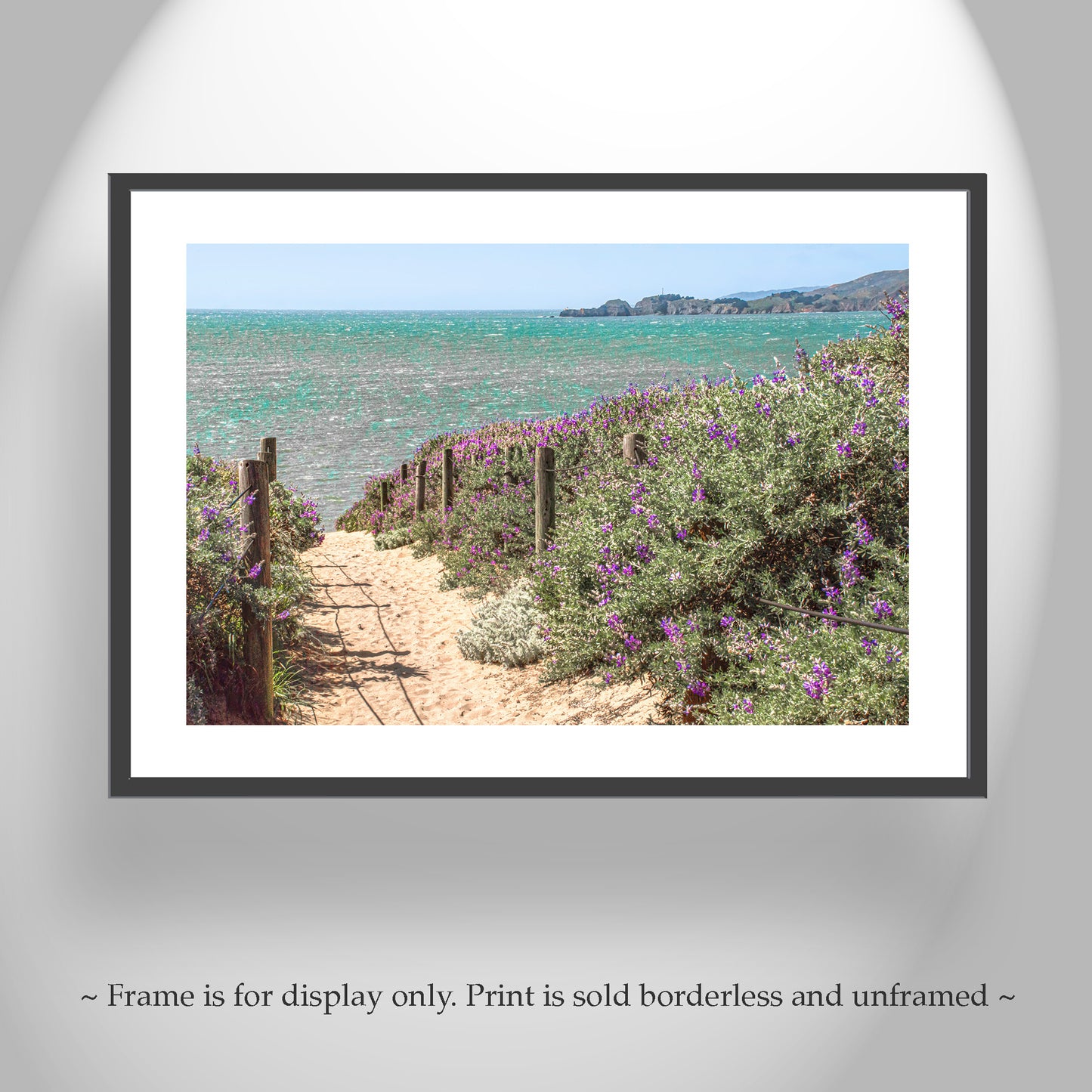 Baker Beach San Francisco and Marin Headlands Art Print