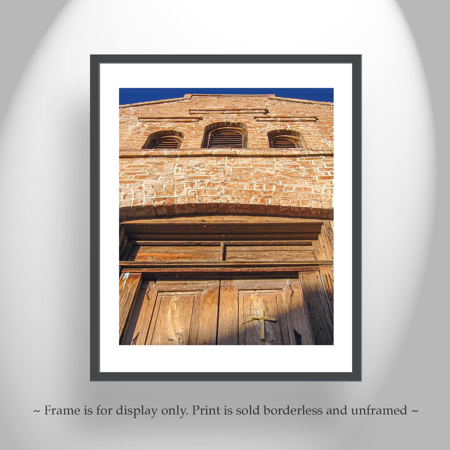 Old Tucson Arizona Barrio Door Architecture Art Print as Rustic Western Style Wall Decor