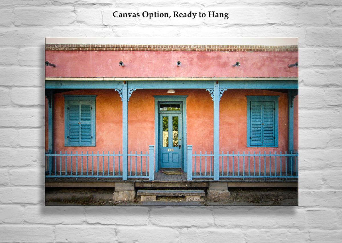 Tucson Barrio Wall Decor for Home with Southwest Architecture and Vintage Adobe