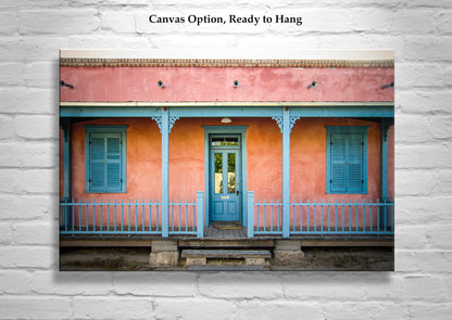 Tucson Barrio Wall Decor for Home with Southwest Architecture and Vintage Adobe