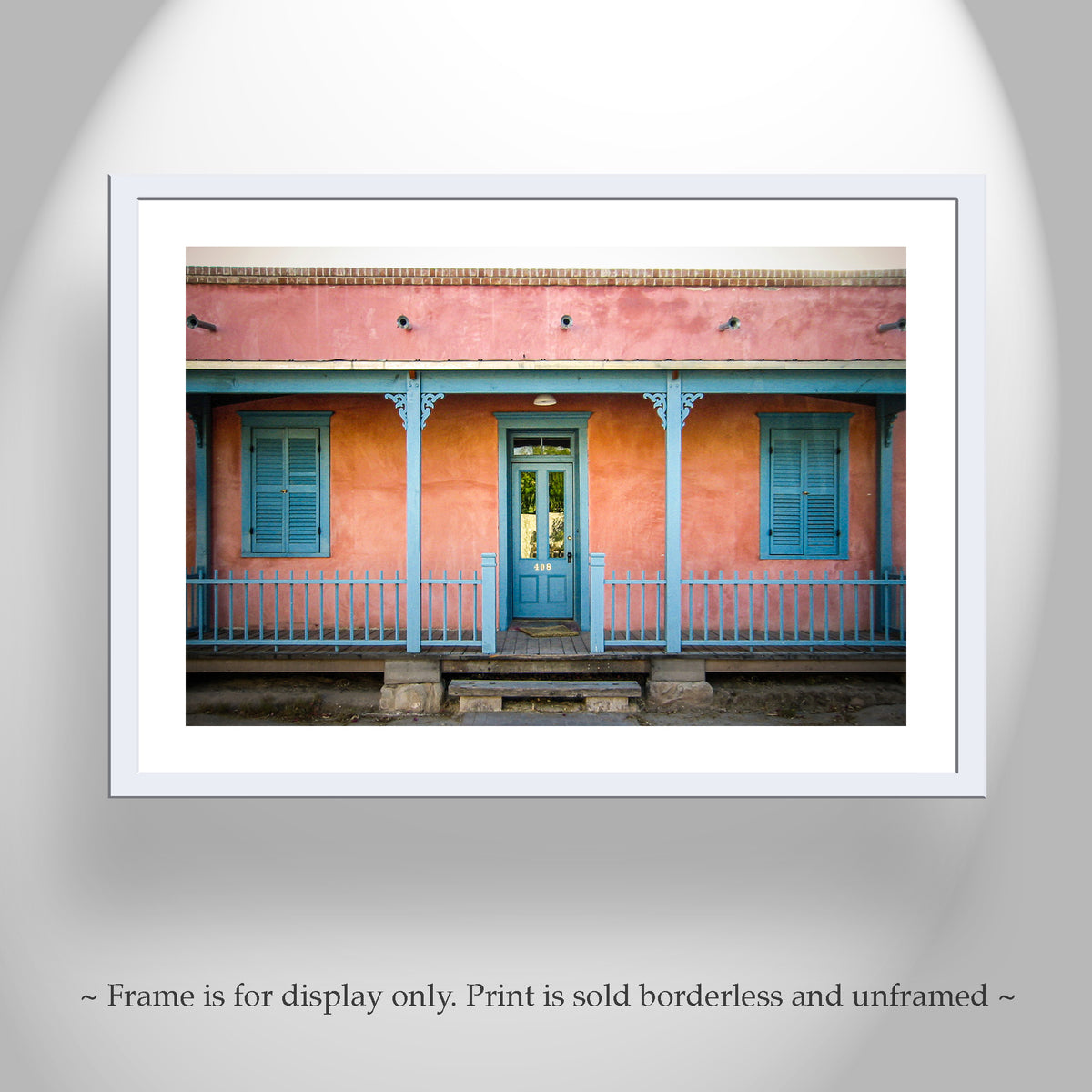 Tucson Barrio Wall Decor for Home with Southwest Architecture and Vintage Adobe