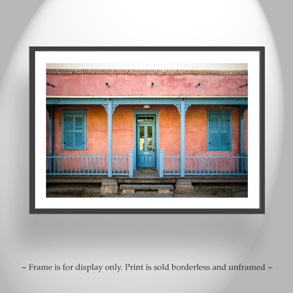 Tucson Barrio Wall Decor for Home with Southwest Architecture and Vintage Adobe