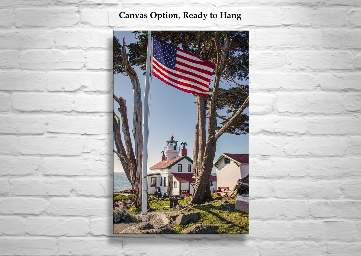 Battery Point Lighthouse Crescent City California Wall Decor