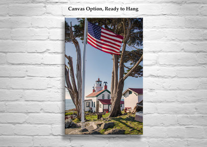 Battery Point Lighthouse Crescent City California Wall Decor