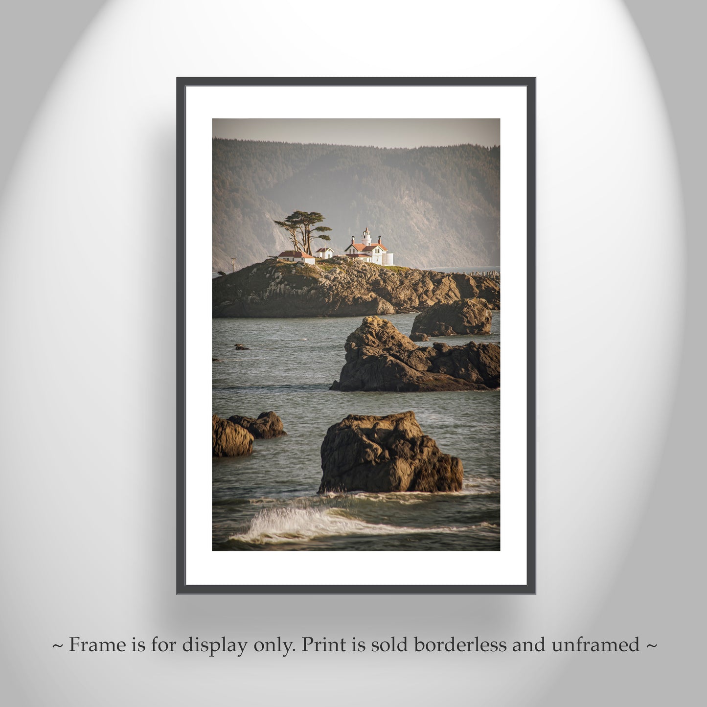 Battery Point Lighthouse Crescent City California Wall Art Print