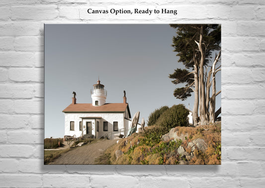 Battery Point Crescent City California Lighthouse Art Print
