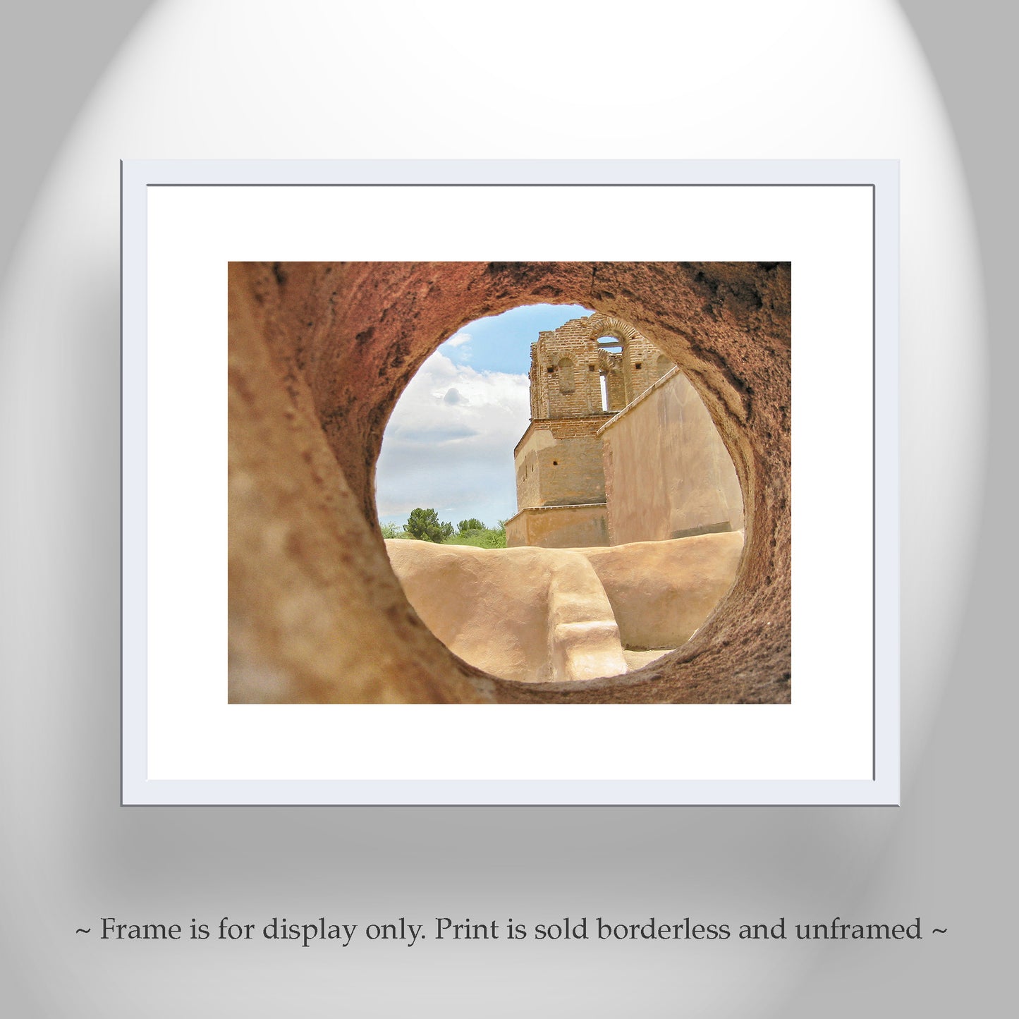 Old Adobe Church Art Print | Tumacacori Arizona Spanish Colonial Mission