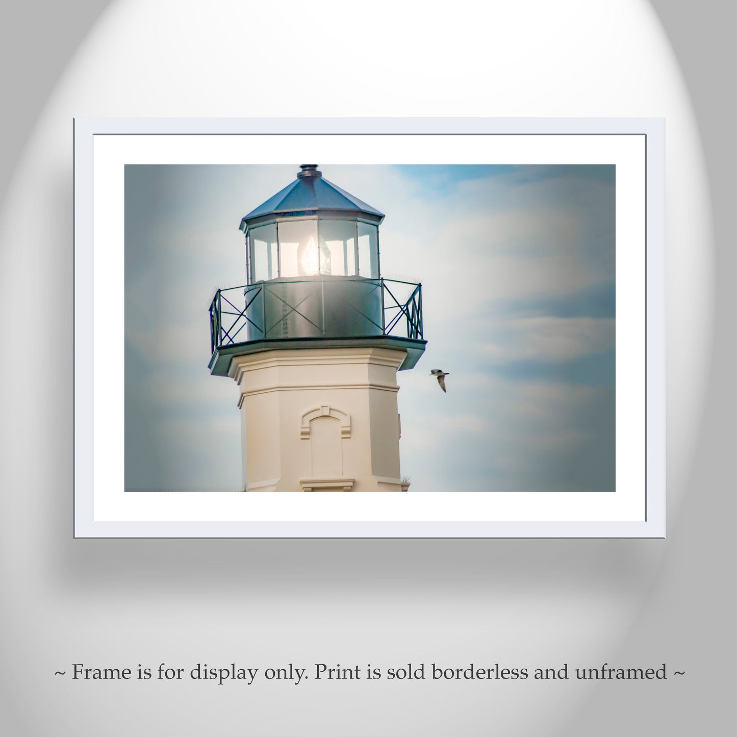 Block Island Art Print with North Lighthouse
