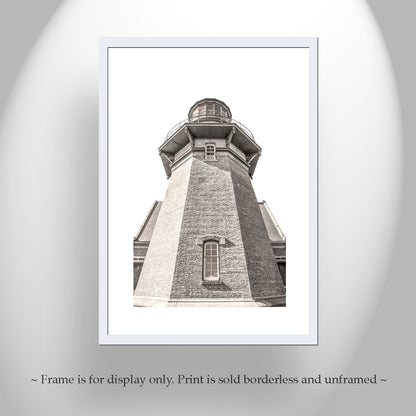 Block Island Artwork with South East Lighthouse