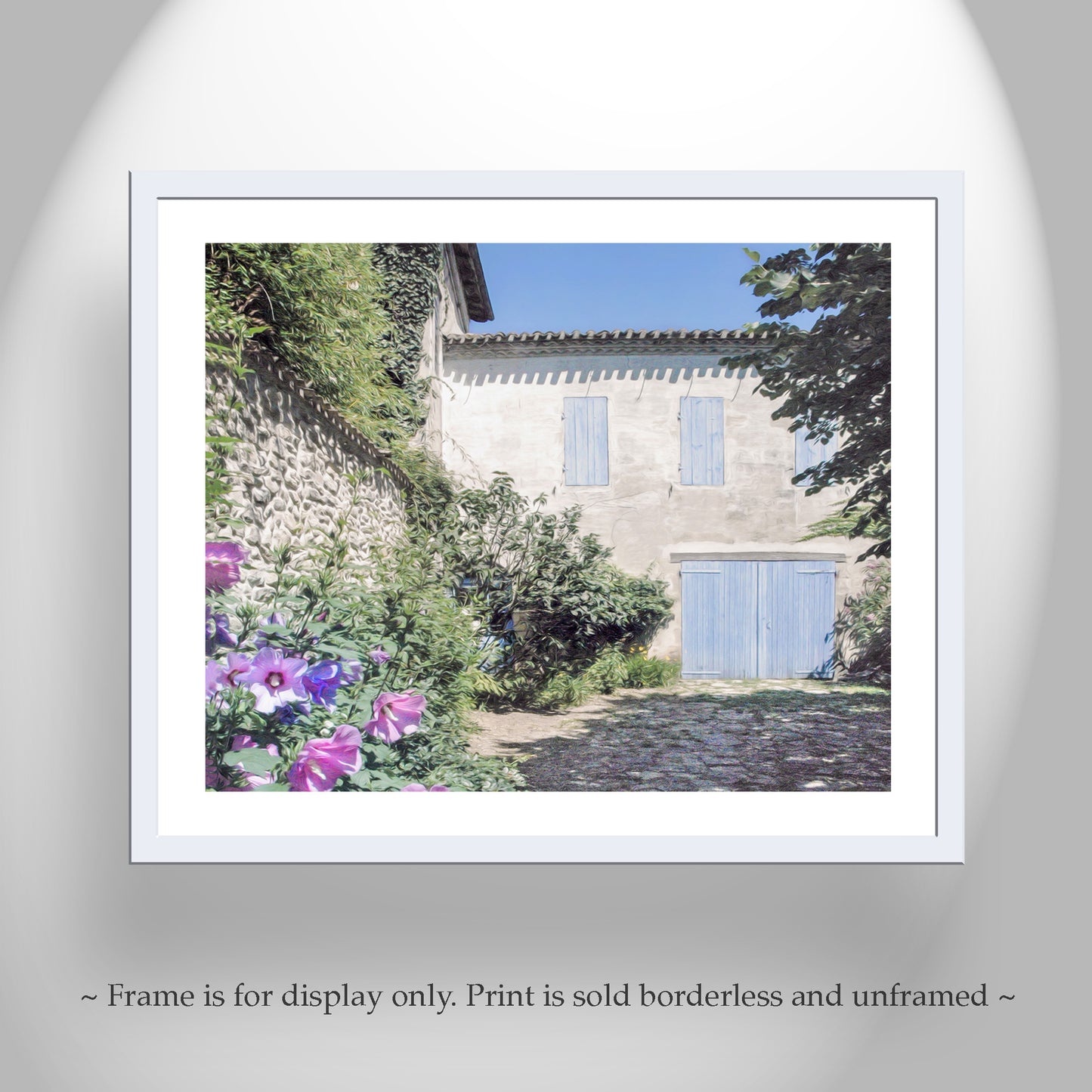 Quaint France Stone Cottage Photography Art Print