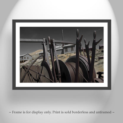 Bodie California Mining Ghost Town Photography Art Print by Murray Bolesta