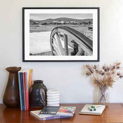 Bodie Ghost Town Black and White Fine Art Photography Print