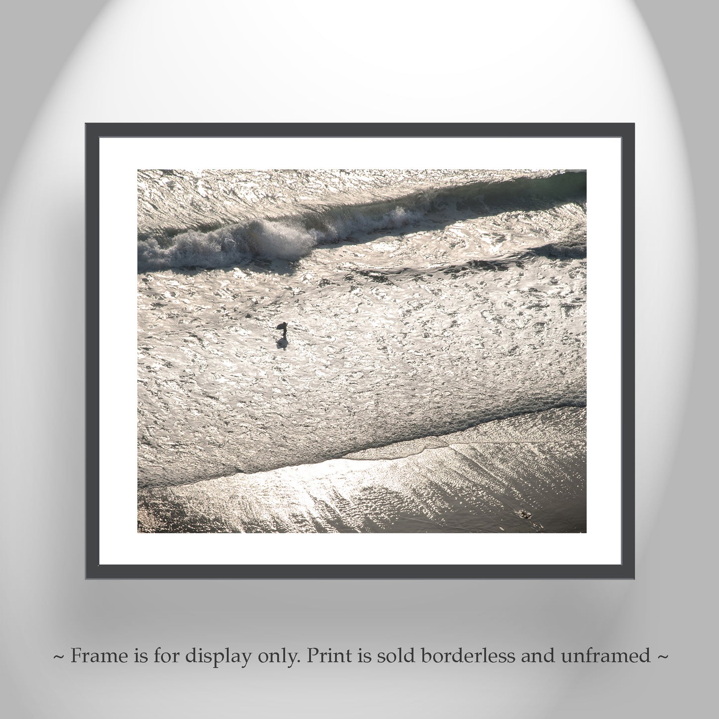 Torrey Pines San Diego Boogie Boarder Beach Art Print