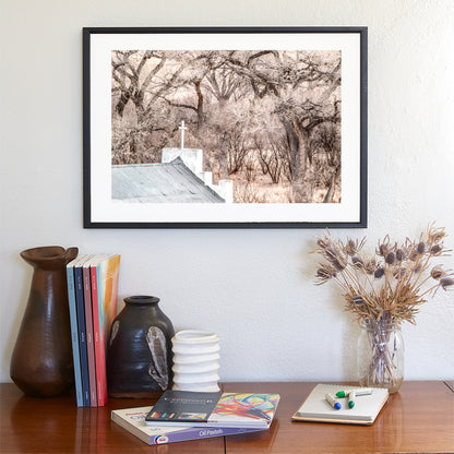 Arizona Church Print at Mexico Border | Unique Southwest Wall Art