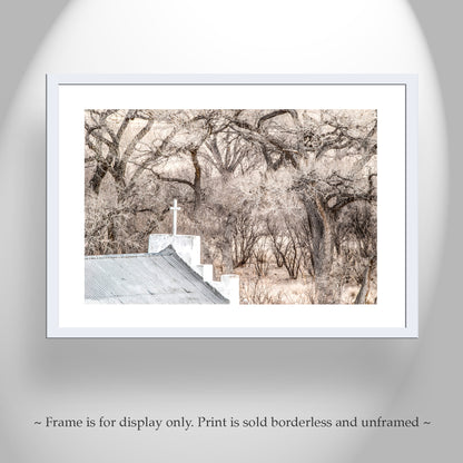 Arizona Church Print at Mexico Border | Unique Southwest Wall Art
