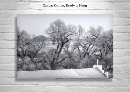 Mexico Border Lochiel Arizona Small Town Church Fine Art Print
