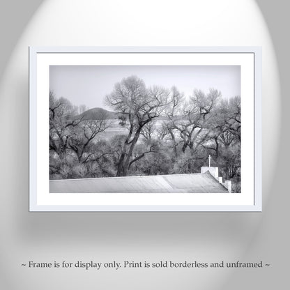 Mexico Border Lochiel Arizona Small Town Church Fine Art Print
