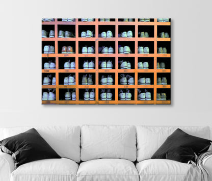Bowling Art Photography Print with Vintage Bowling Shoes