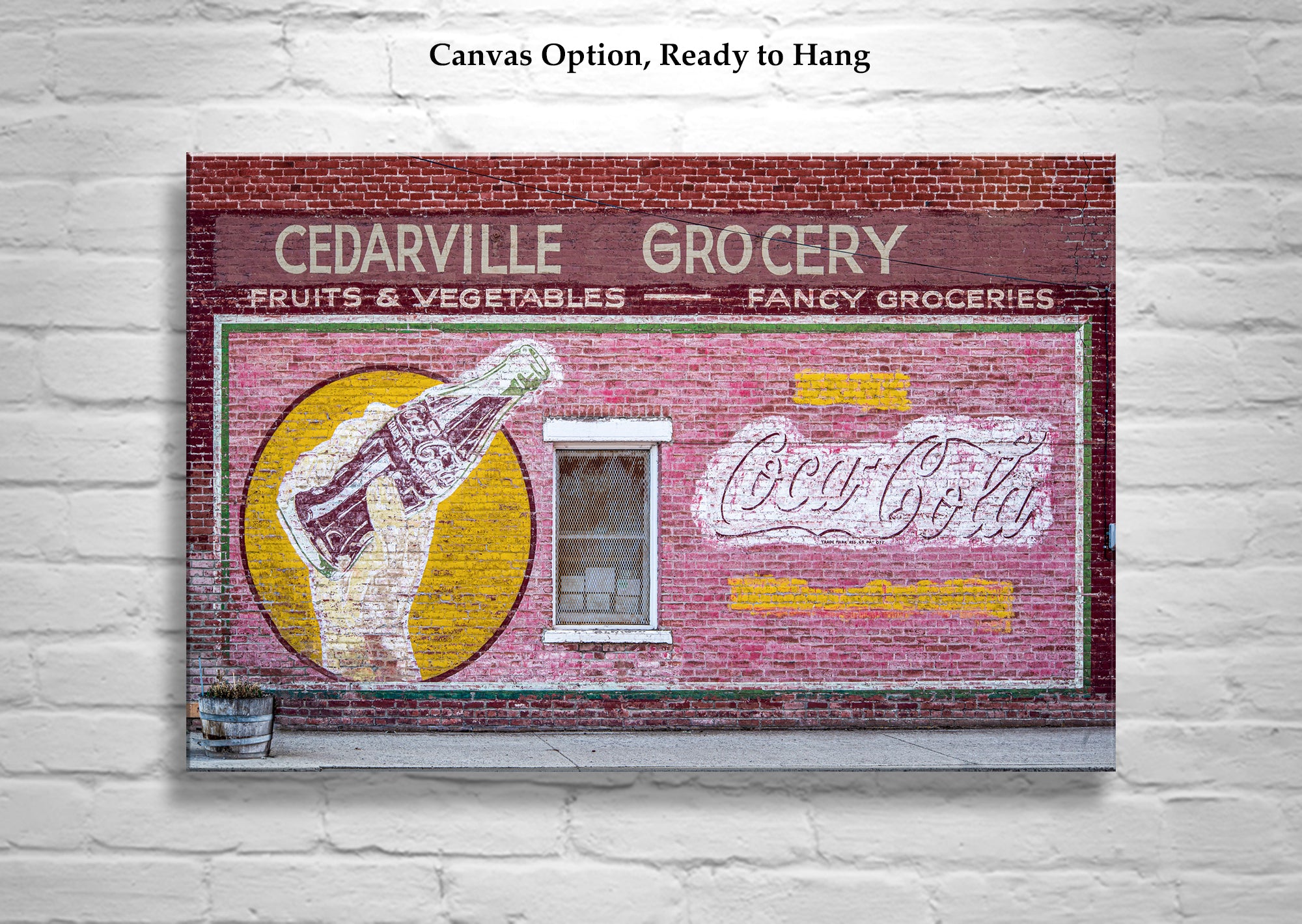 Vintage Coca Cola Sign Art | Fine Art Photography Print – Murray