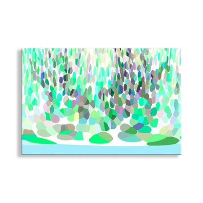My original unique abstract nature art to beautify your walls. This is a forest brook! Original, unique signed art by Murray Bolesta.