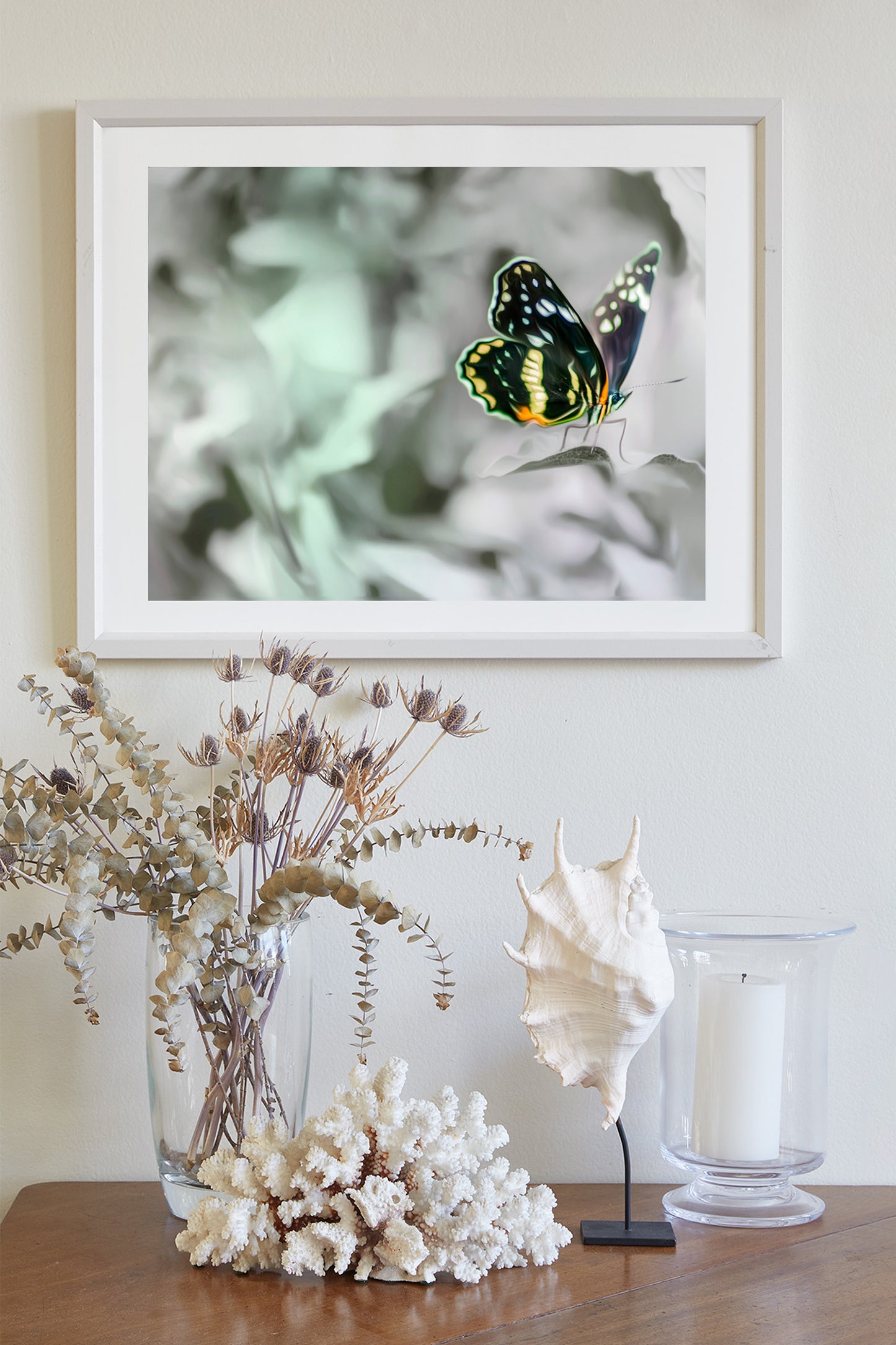 Butterfly Nature Photography as Ephemeral Nature Art Print