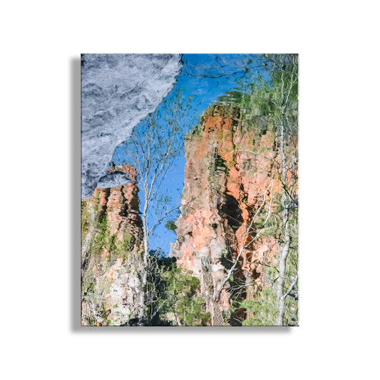 Fine Art Nature Wall Decor of Arizona Canyon Landscape in Abstract