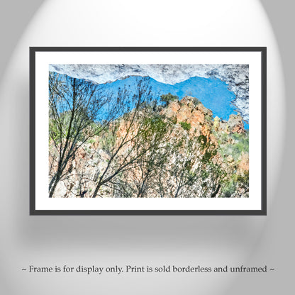 Abstract Water Art with Desert Canyon Oasis | Arizona Wilderness