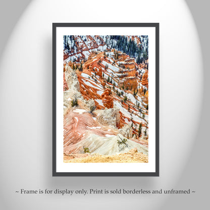 Cedar Breaks Utah Winter Landscape Art for Sale
