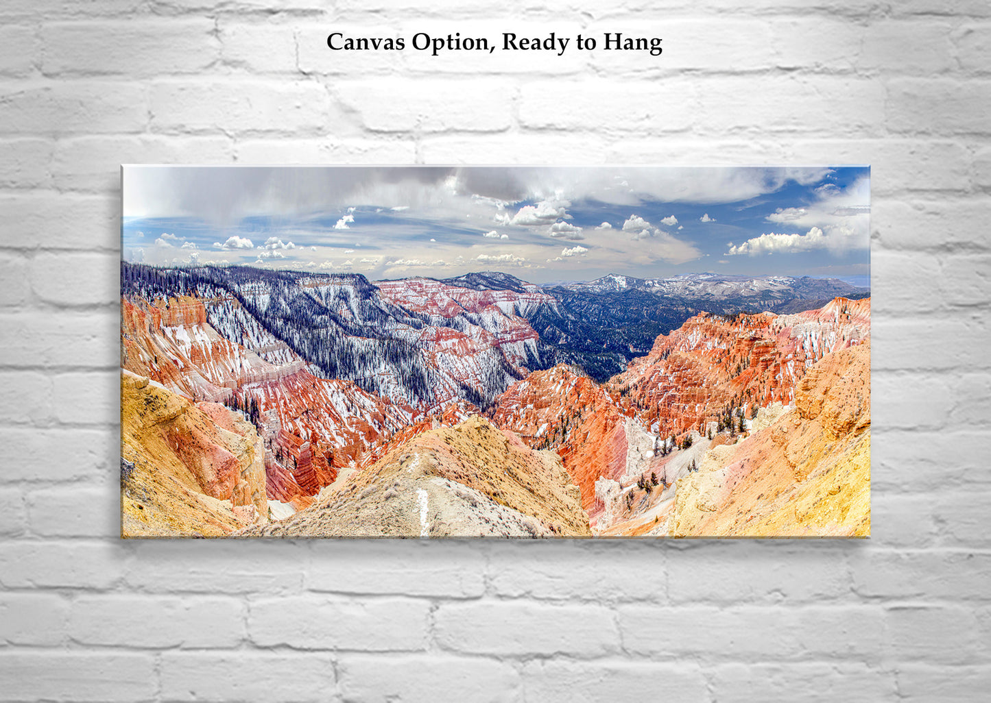 Cedar Breaks Utah National Park Landscape | Wall Art in Panorama