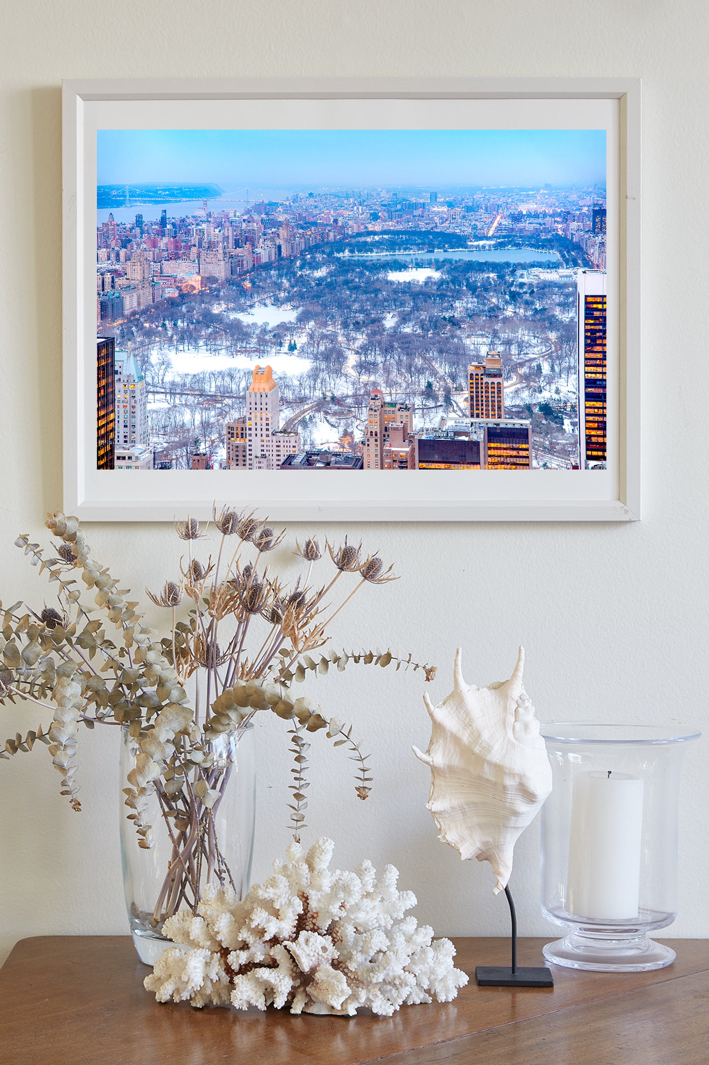 Central Park Winter Photograph | New York City Wall Art for Home or Office