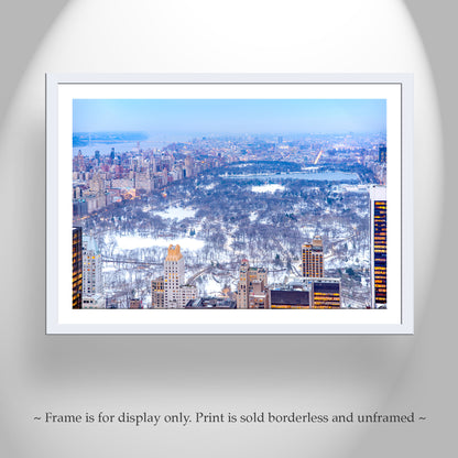 Central Park Winter Photograph | New York City Wall Art for Home or Office