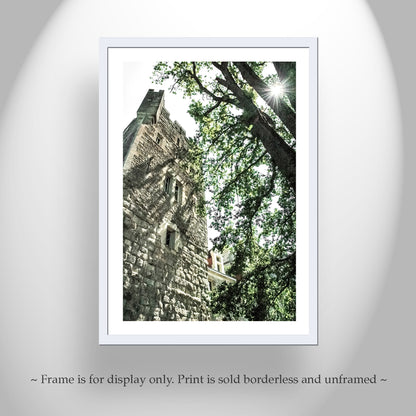 Old Castle in South of France | French Chateau Art Print