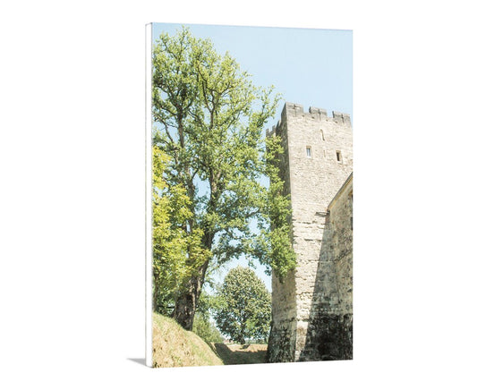 French Castle Art Print in Aquitaine France | Wall Decor Francophile