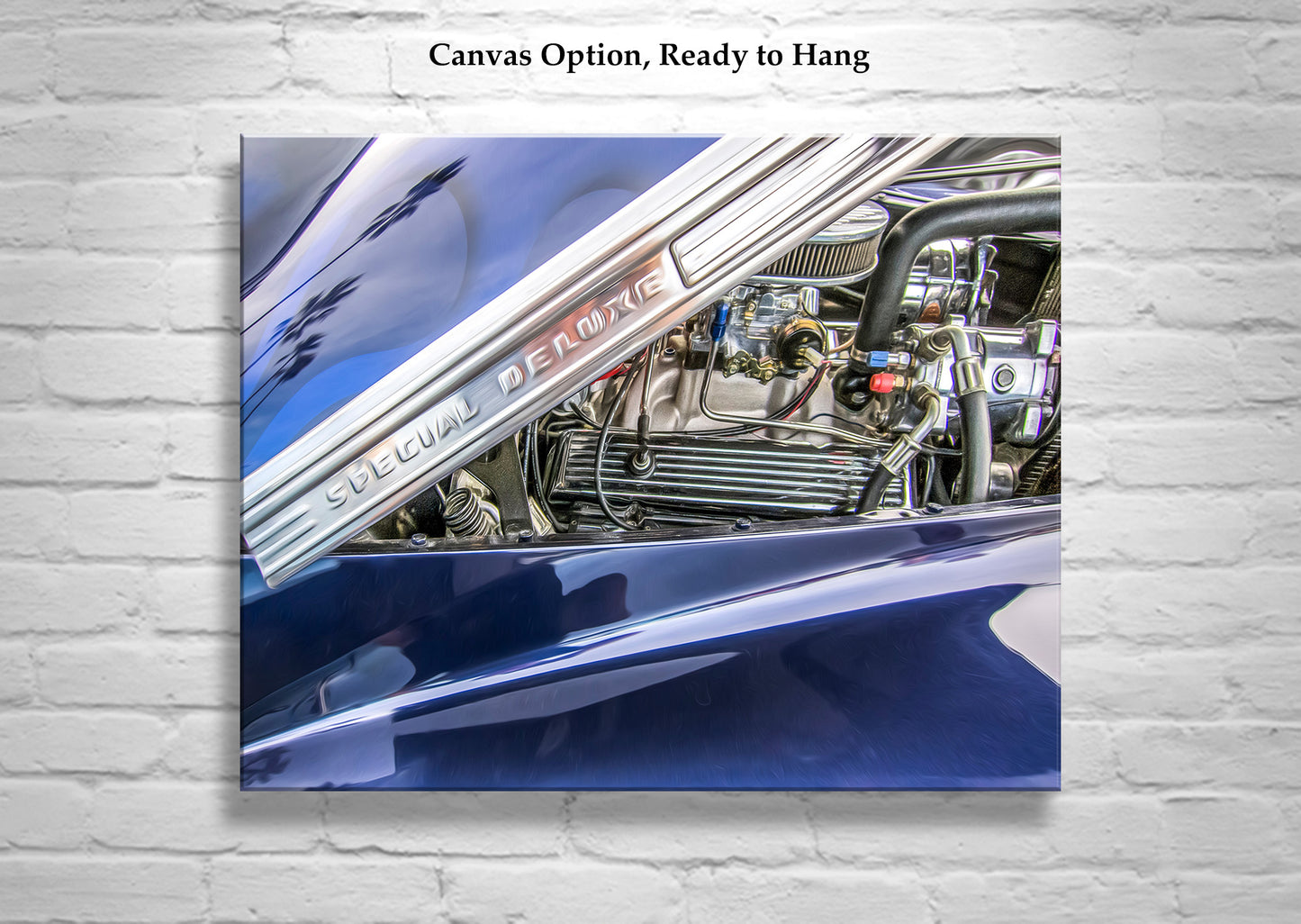 Vintage 1941 Chevy Special Deluxe Hot Rod – Classic Car Art Print