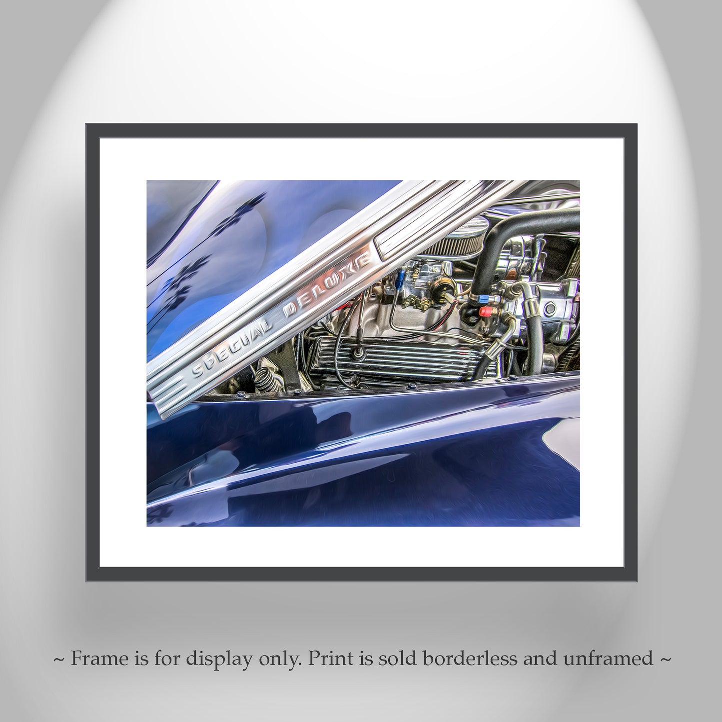 Vintage 1941 Chevy Special Deluxe Hot Rod – Classic Car Art Print