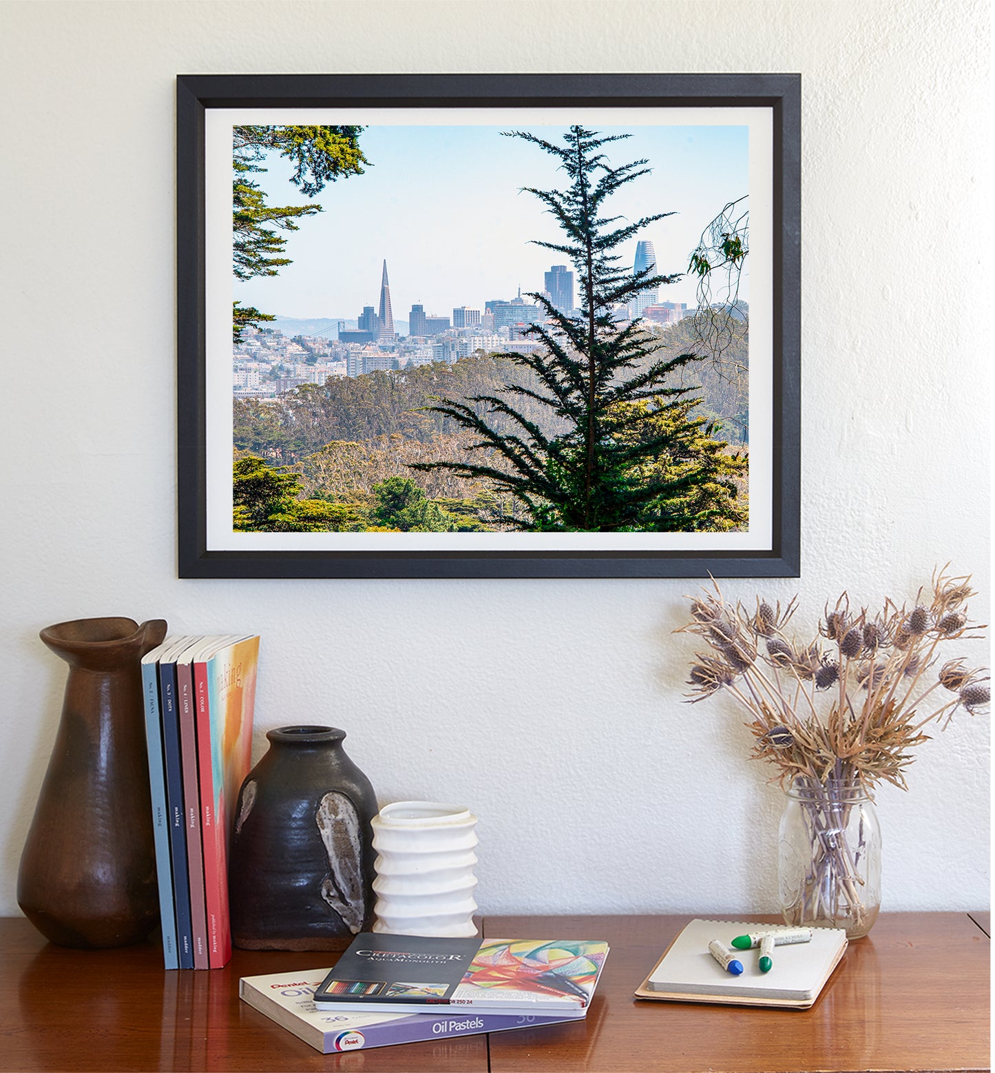 The Presidio Park San Francisco Scenic View Art Print