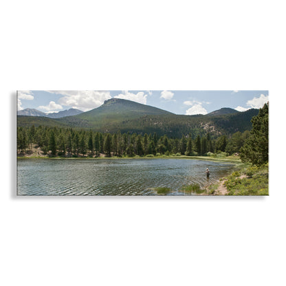 A Colorado Rocky Mountains lake in all its splendor. I captured this classic western picture in the magnificent Rocky Mountain National Park at Lily Lake. Original, unique signed art by Murray Bolesta!