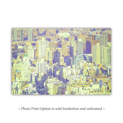 Upper East Side New York City Art Print Gift for Home or Office | NYC Skyline Cityscape