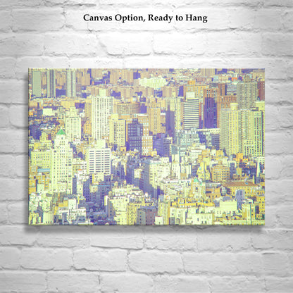 Upper East Side New York City Art Print Gift for Home or Office | NYC Skyline Cityscape
