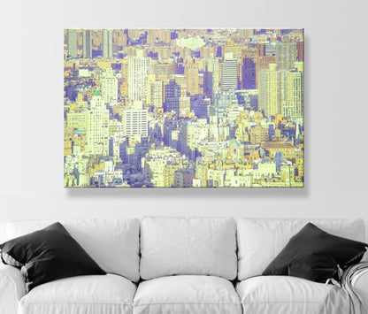Upper East Side New York City Art Print Gift for Home or Office | NYC Skyline Cityscape