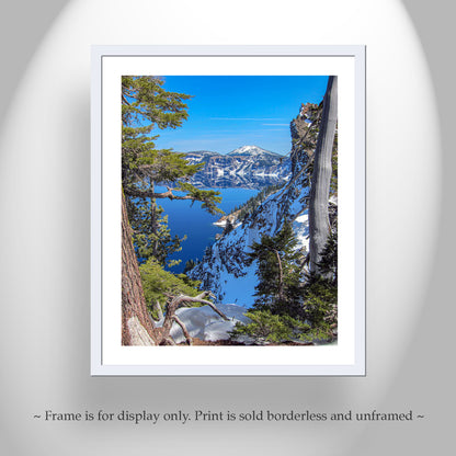 Crater Lake Oregon Landscape Pacific Northwest Artwork as Gift Art