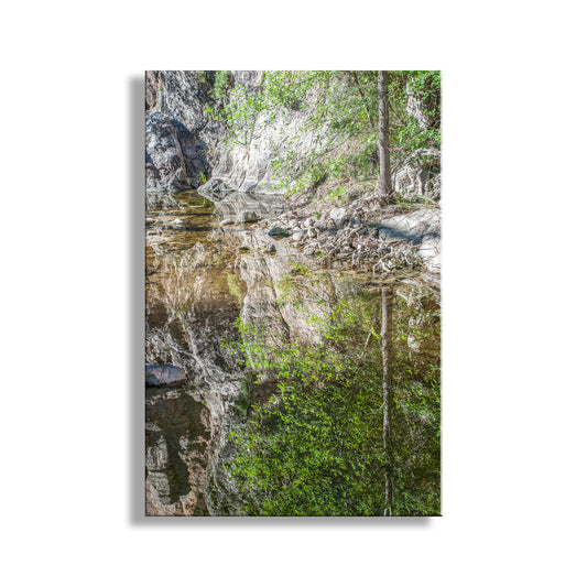 Fine Art Nature Print | Wilderness Canyon Creek Water Reflections