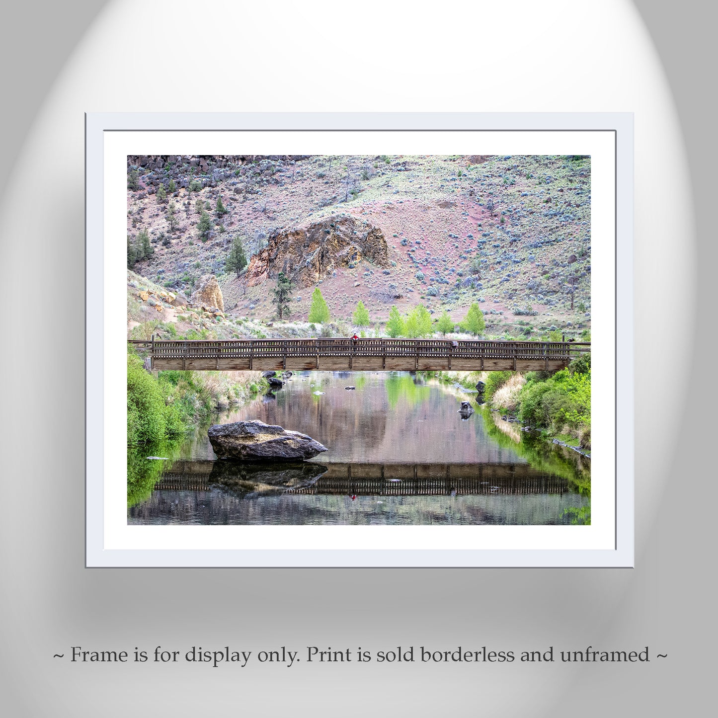 Crooked River Smith Rock State Park Oregon Landscape Art Print