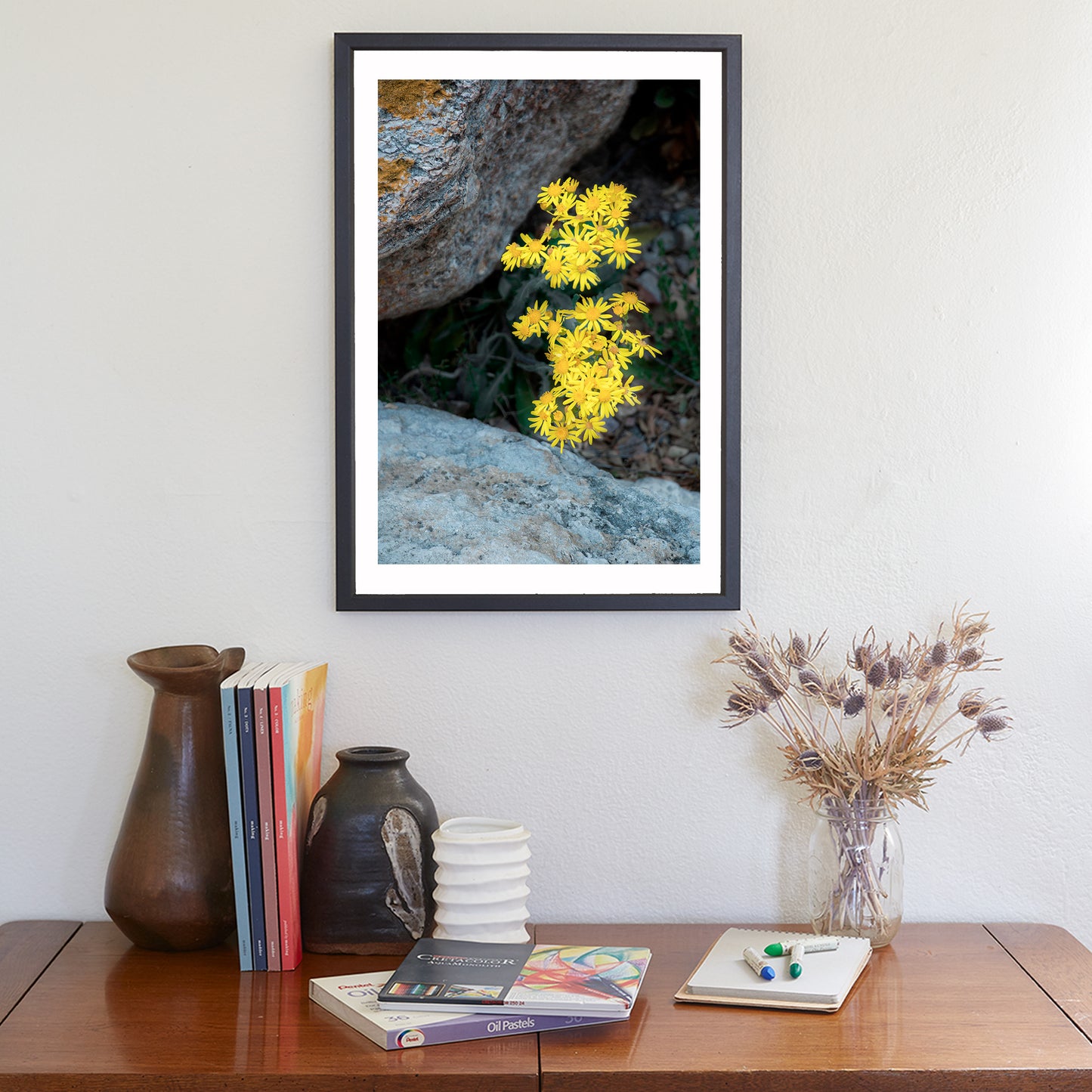 Arizona Desert Canyon Wildflower Fine Art Botanical Wall Decor
