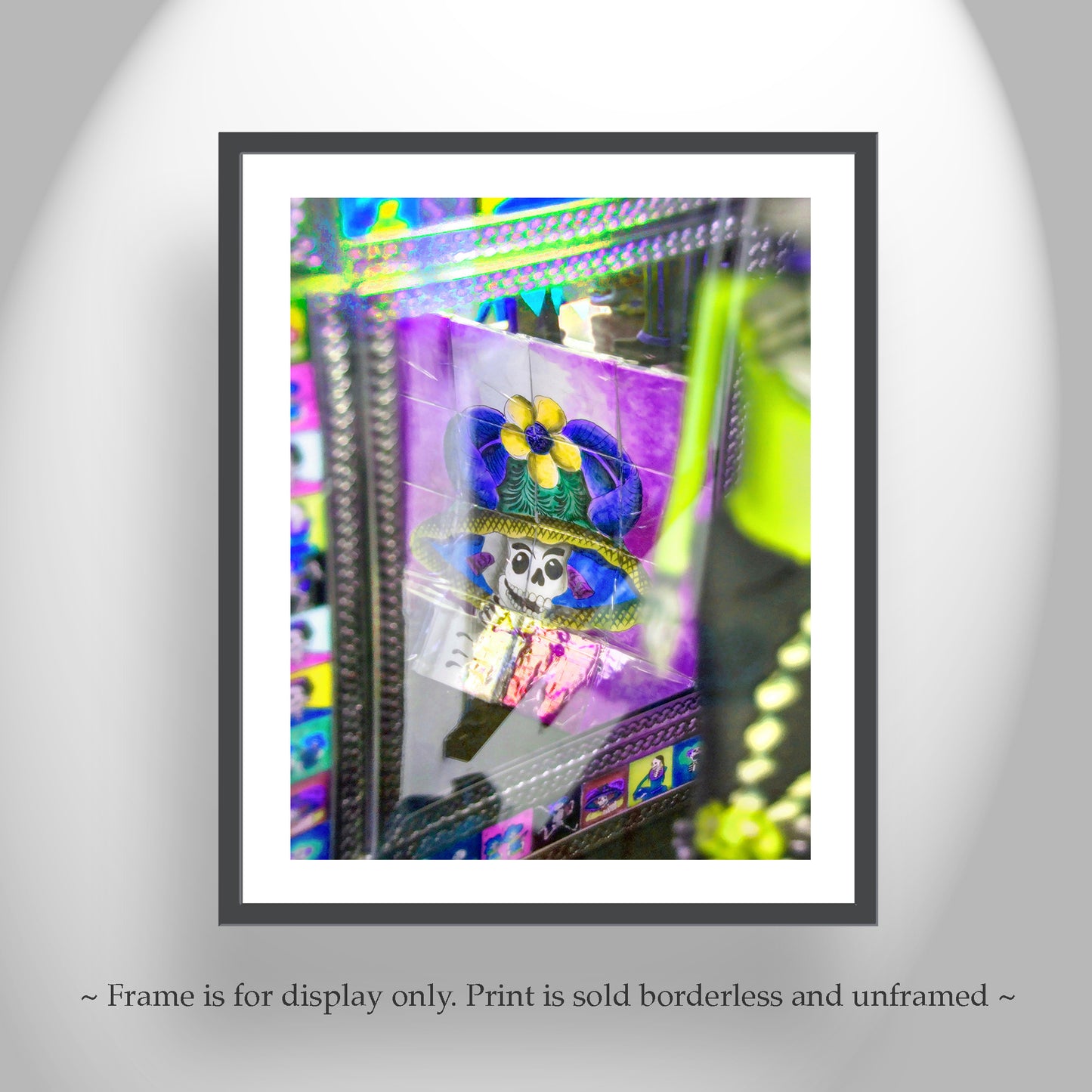 Day of the Dead Tucson Abstract Art Prints | Discounted Wall Decor Set of 4