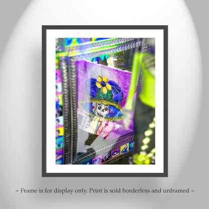 Day of the Dead Tucson Abstract Art Prints | Discounted Wall Decor Set of 4